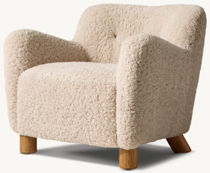 Ryeland Shearling Chair