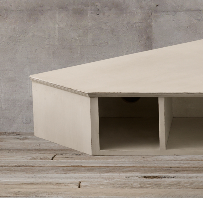 Library Modular Corner Cubby Desk Storage