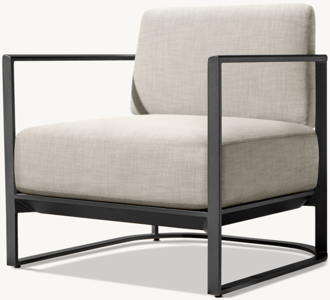 Málaga Aluminum Lounge Chair 
