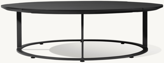 Málaga Aluminum Round Coffee Table