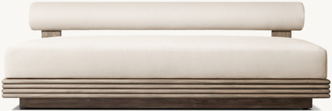 Bondi Teak Armless Sofa 