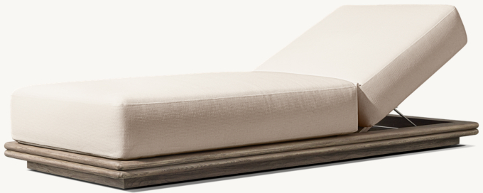 Bondi Teak Chaise 
