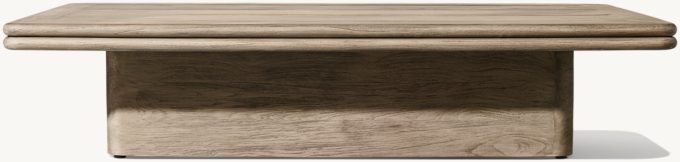 Bondi Teak Rectangular Coffee Table 