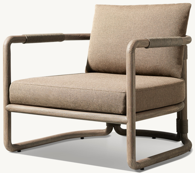Maro Teak Lounge Chair 