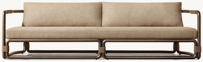 Maro Aluminum Sofa 