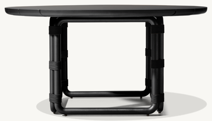 Maro Aluminum Round Dining Table 