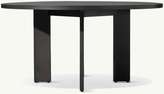 Marbella Aluminum Round Dining Table  