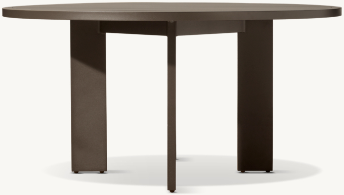 Marbella Aluminum Round Dining Table  