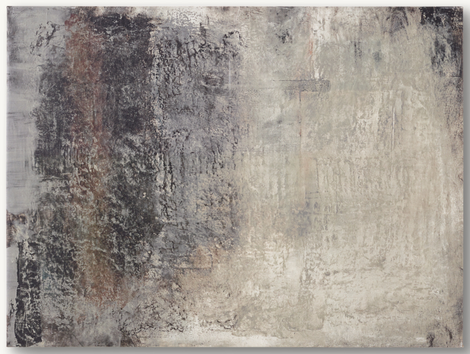 Dara Barker: Encaustic Study XV for General Public