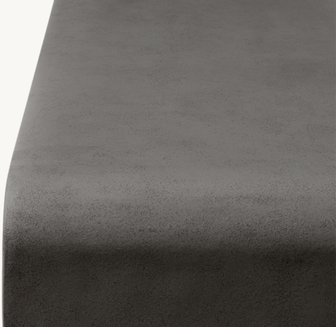 Top view of Ponte Rectangular Coffee Table 