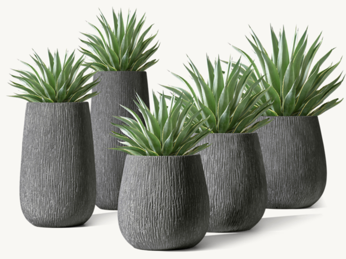 Kasos Round Planter