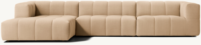 Dario Modular Left-Arm Sofa-Chaise Sectional