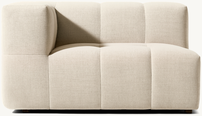 Front view of Dario Modular Left Arm Chair 