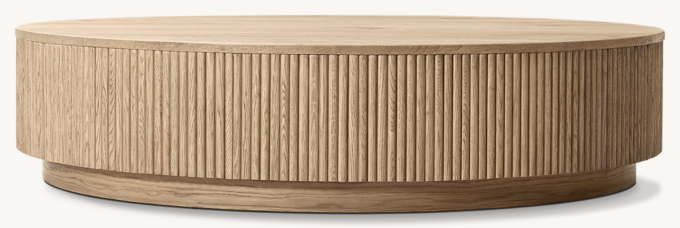 Mulholland Plinth Round Coffee Table