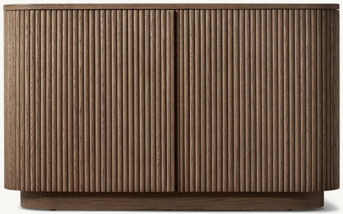 MENUET （2本）　ウォールナット色（美品） Mulholland Double-Door Sideboard | RH