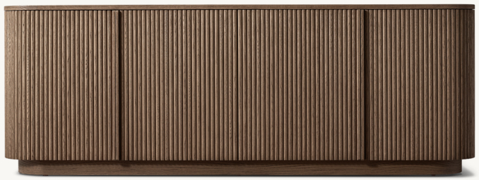 Front view of Mulholland 4-Door Sideboard 