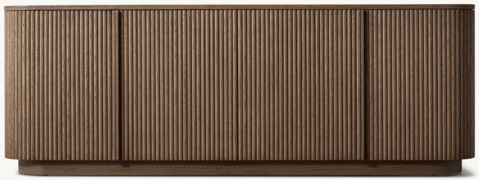 Front view of Mulholland 4-Door Sideboard 