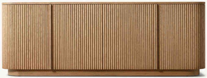Front view of Mulholland 4-Door Sideboard 