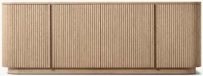 Front view of Mulholland 4-Door Sideboard 