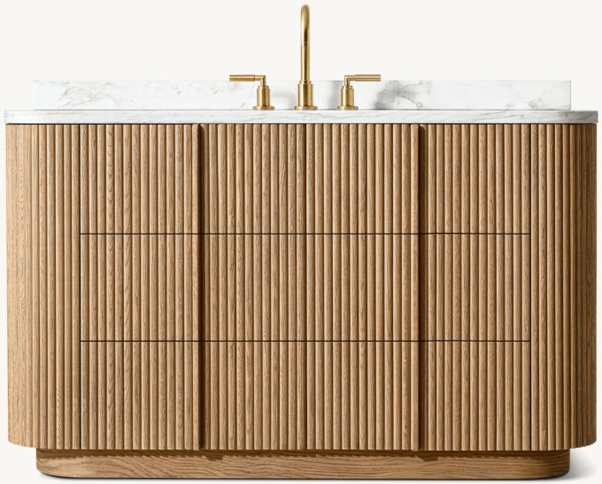 Mulholland - Meuble-vasque simple extra-large