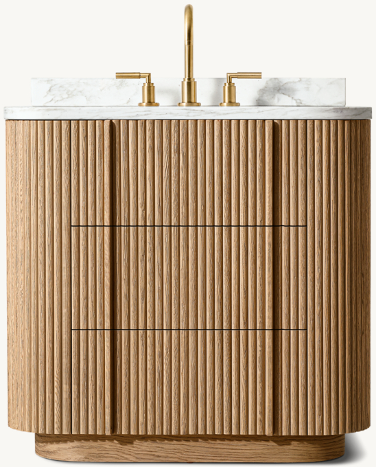 Mulholland - Meuble-vasque simple