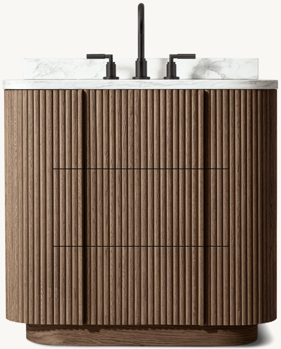 Mulholland - Meuble-vasque simple