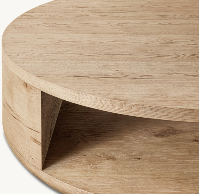Restoration hardware round coffee table discount