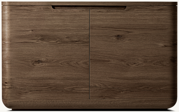 Shown in Brown Oak.