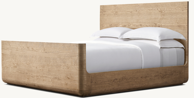 Bora Panel Bed With Footboard