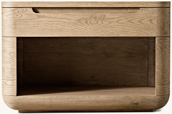 Bora Open Nightstand 