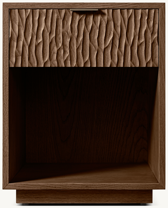 Front view of Melbourne Open Nightstand  