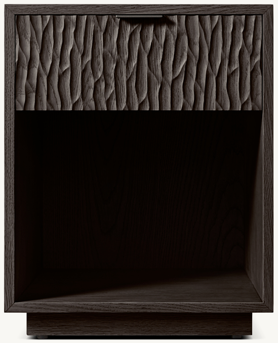 Front view of Melbourne Open Nightstand  