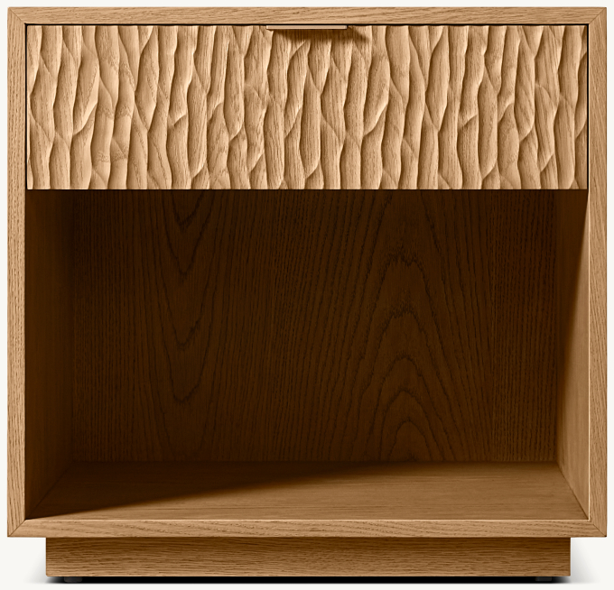 26&#34; nightstand shown in Natural Oak.