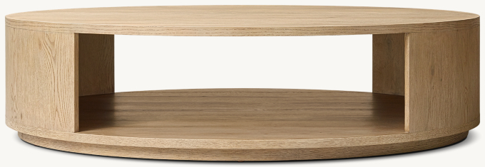 Montecito Open Round Coffee Table