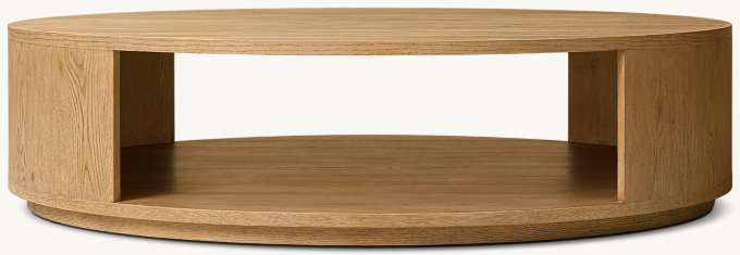 Montecito Open Round Coffee Table