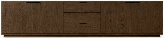 Shown in Brown Oak.