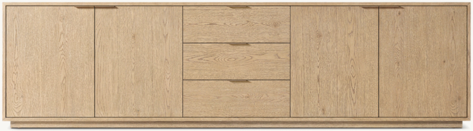 Montecito 4-door Media Console With Drawers