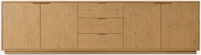 Montecito 4-door Media Console With Drawers