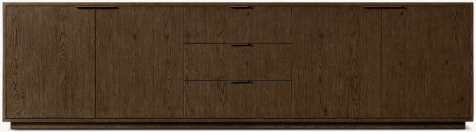 Montecito 4-door Media Console With Drawers