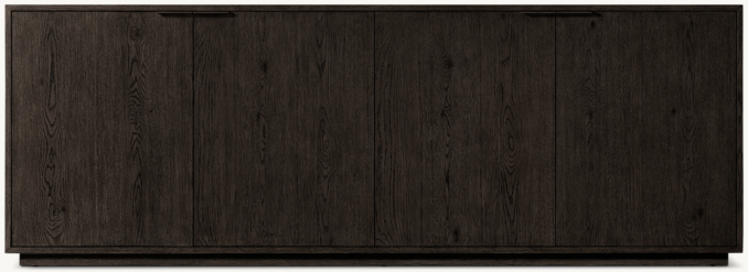 Front view of Montecito 4-Door Sideboard 