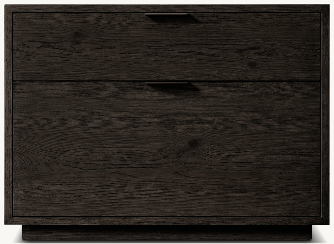 30" nightstand shown in Black Oak.