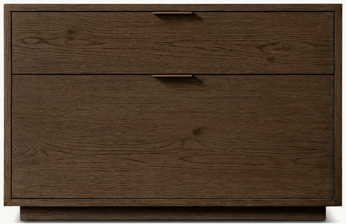 86cm nightstand shown in Brown Oak.