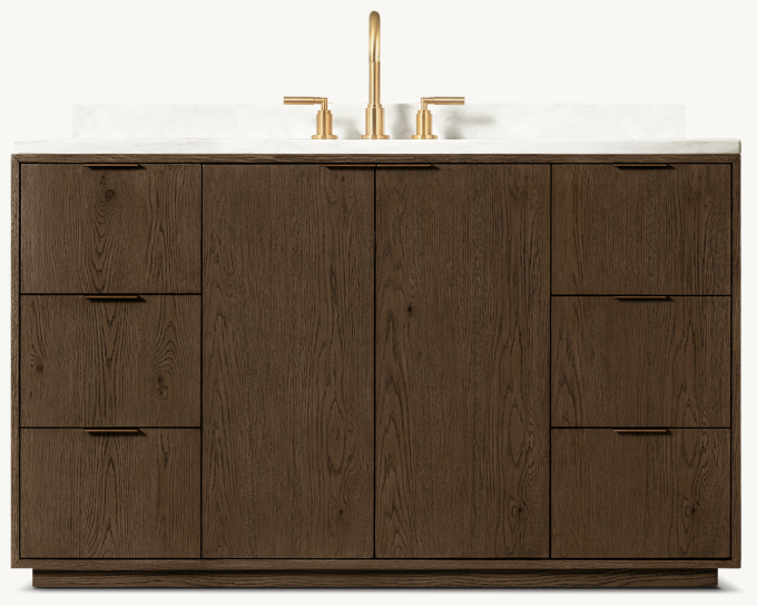 Montecito - Meuble-vasque simple extra-large
