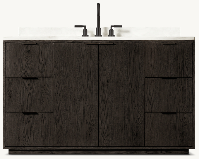 Montecito - Meuble-vasque simple extra-large