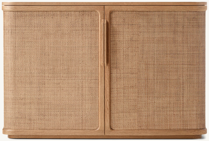 Front view of Trieste Double-Door Sideboard 