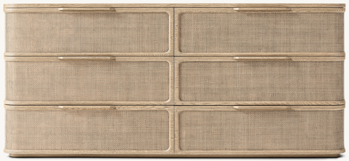 Trieste 6-Drawer Dresser 
