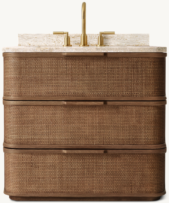 Front view of Trieste Single Vanity 