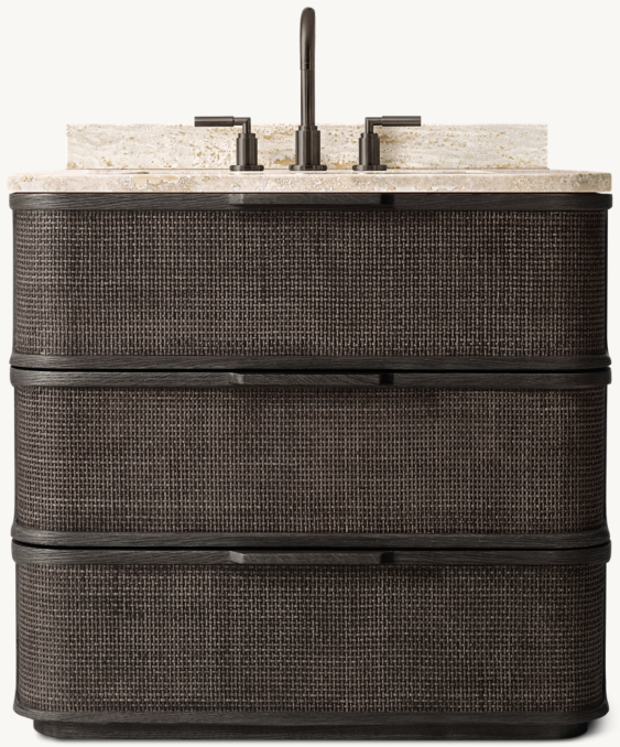 Front view of Trieste Single Vanity 