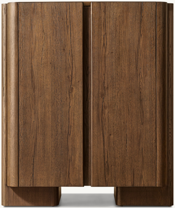 Auberge ROLAND　ブラウン Brioni Bar Cabinet | RH