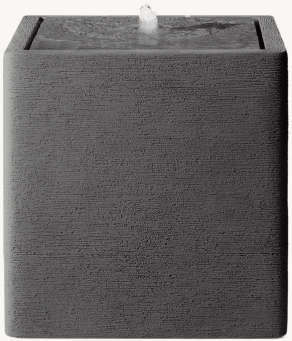 Terreno Plinth Fountain 24\"